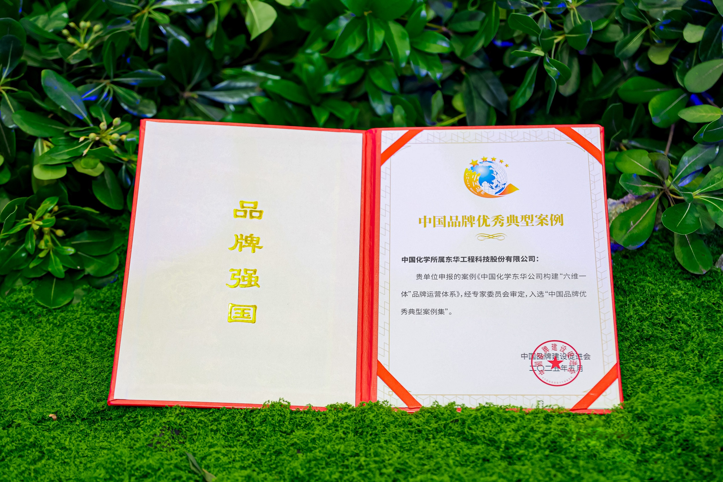 中國(guó)化學(xué)東華公司品牌案例入選中國(guó)品牌優(yōu)秀典型案例